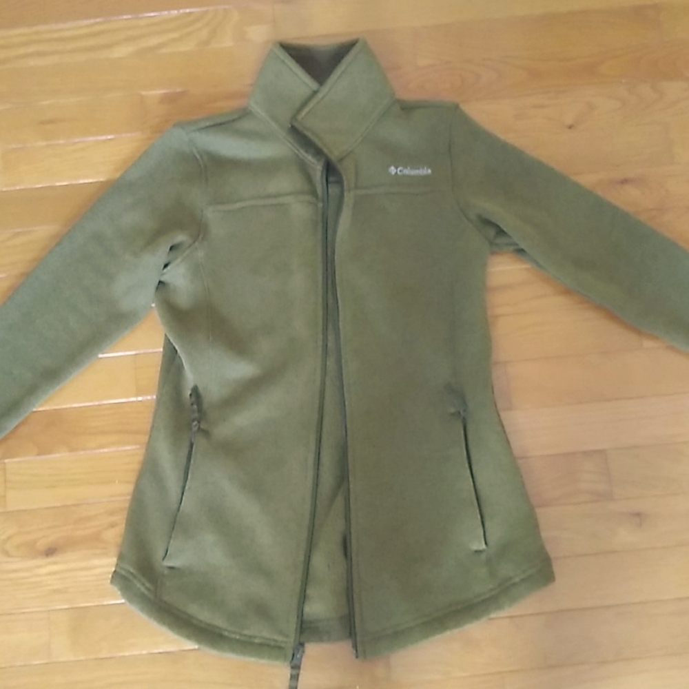 columbia fleece jacket coat size M